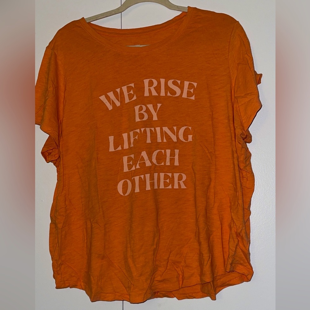 Old Navy Graphic Tee Short Sleeve Orange